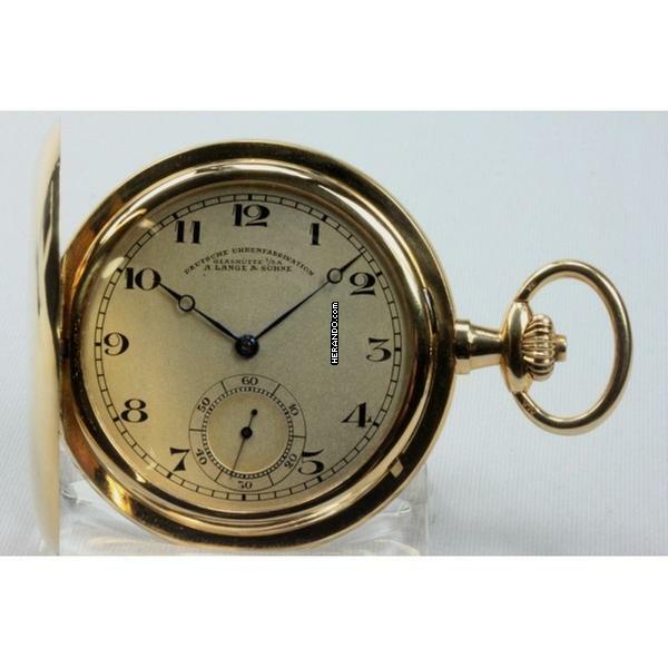 A. Lange & Söhne DUF 750 Taschenuhr Äußerst seltenes Anlageobjekt