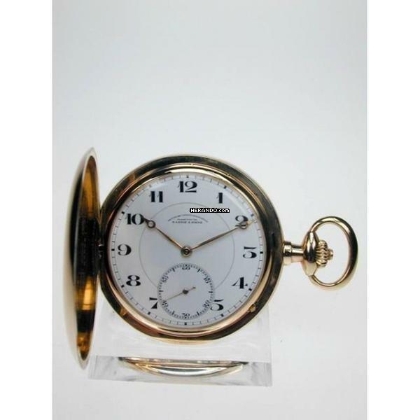 Glashütte Original A.Lange & Söhne DUF Gold-Savonette Taschenuhr Gelbgold