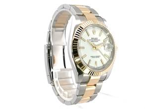 Thumbnail von Rolex Datejust 41 Edelstahl Gelbgold 126333 Weiß Index </h1>