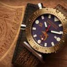 Thumbnail von Meccanica Grezza MG01 CC SUBACQUEI Bronze Lünette drehbar