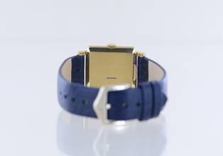 Thumbnail von Omega Classic 18K Square Vintage Cal. 511 Handwind Klassiker Dresswatch 60er </h1>