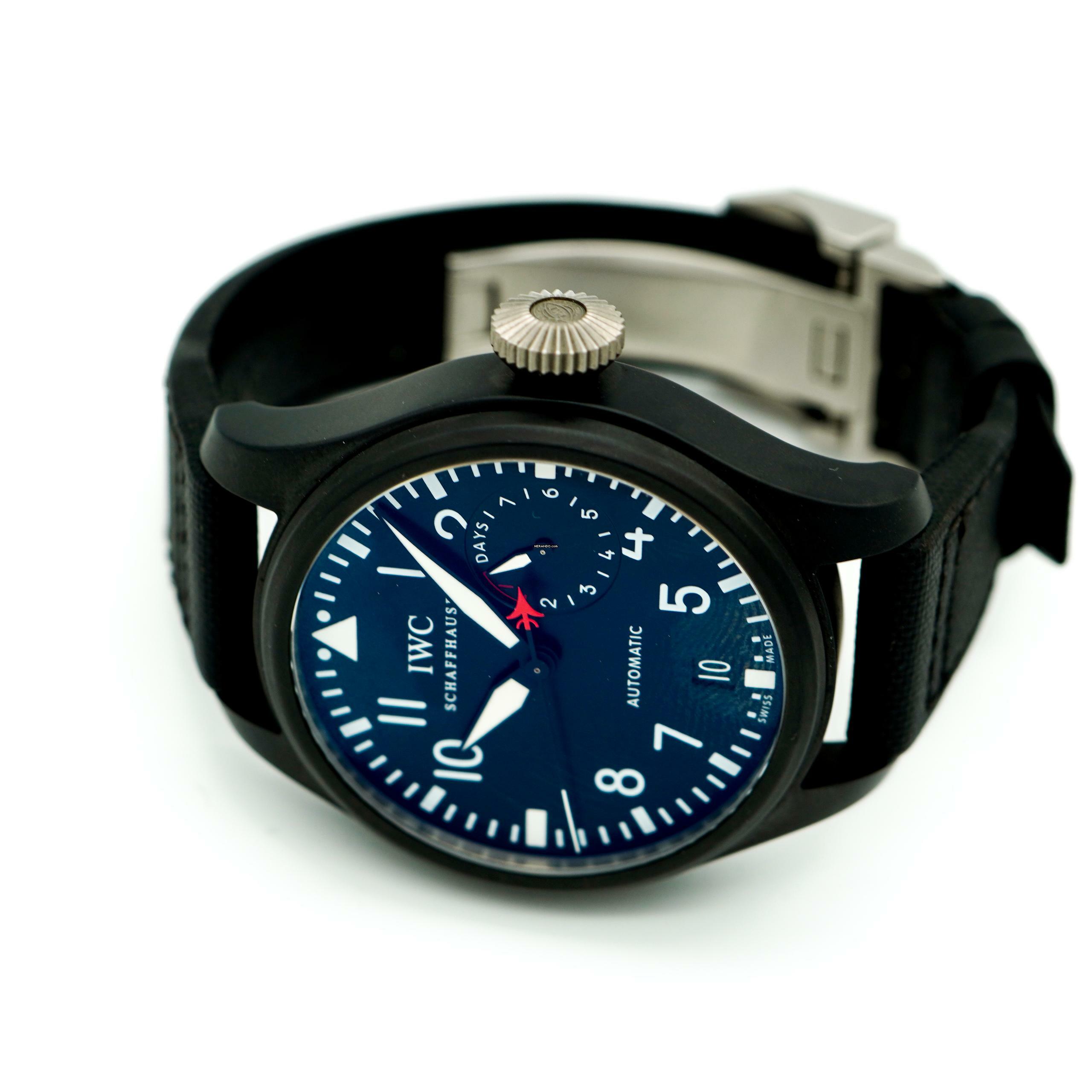 IWC Große Fliegeruhr Top Gun Big Pilot Top Gun </h1>