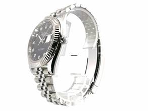 Thumbnail von Rolex Datejust 41 Edelstahl Weißgold 126334 Schwarz Diamant Jubile </h1>