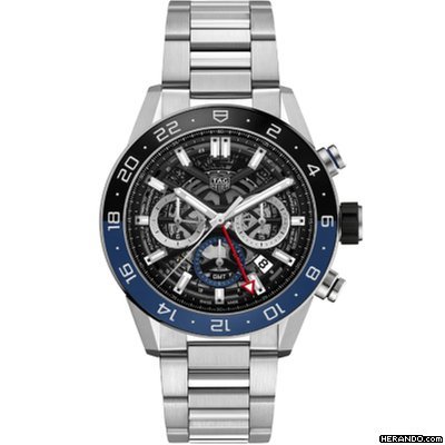 TAG Heuer Carrera Calibre Heuer 02 Chronograph GMT CBG2A1Z.BA0658