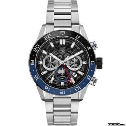  TAG Heuer Carrera Calibre Heuer 02 Chronograph GMT CBG2A1Z.BA0658
