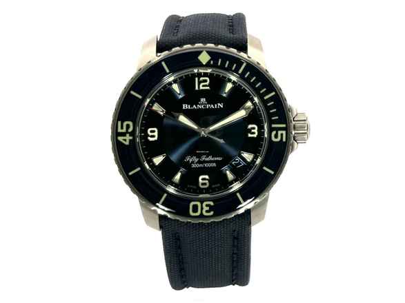  Blancpain Fifty Fathoms 45 mm Ref. 5015-12B40-O52A </h1> 