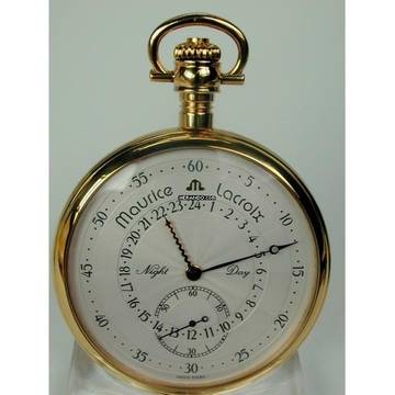 Maurice Lacroix offene Taschenuhr Night/Day