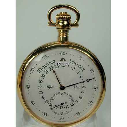  Maurice Lacroix offene Taschenuhr Night/Day 
