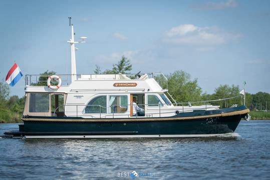Linssen Classic Sturdy 36 Sedan Deck Bridge Groene swaen