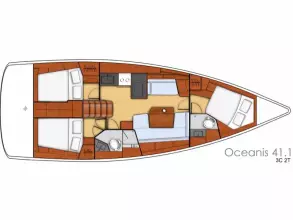 Thumbnail von Beneteau Oceanis 41.1 Hydros - Standard line