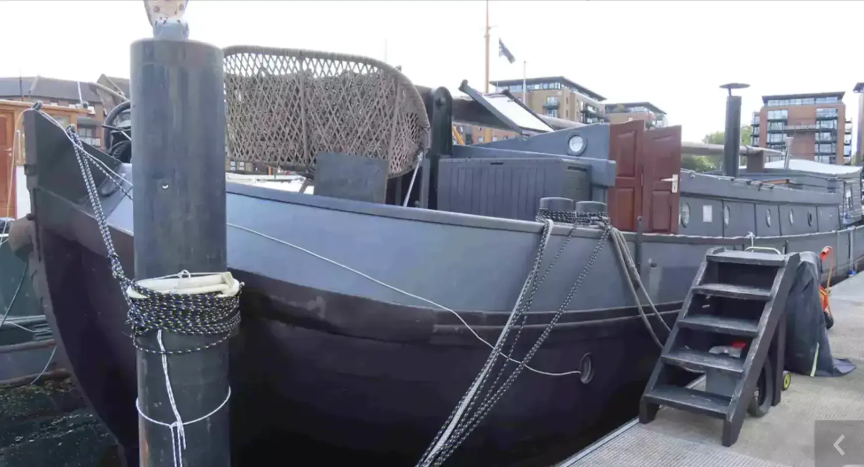 Tjalk Dutch Barge Eben Heazer