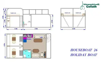 Thumbnail von East Coast Houseboats Freedom 40