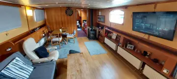 Thumbnail von Custom 65ft Dutch Barge Flat over crest