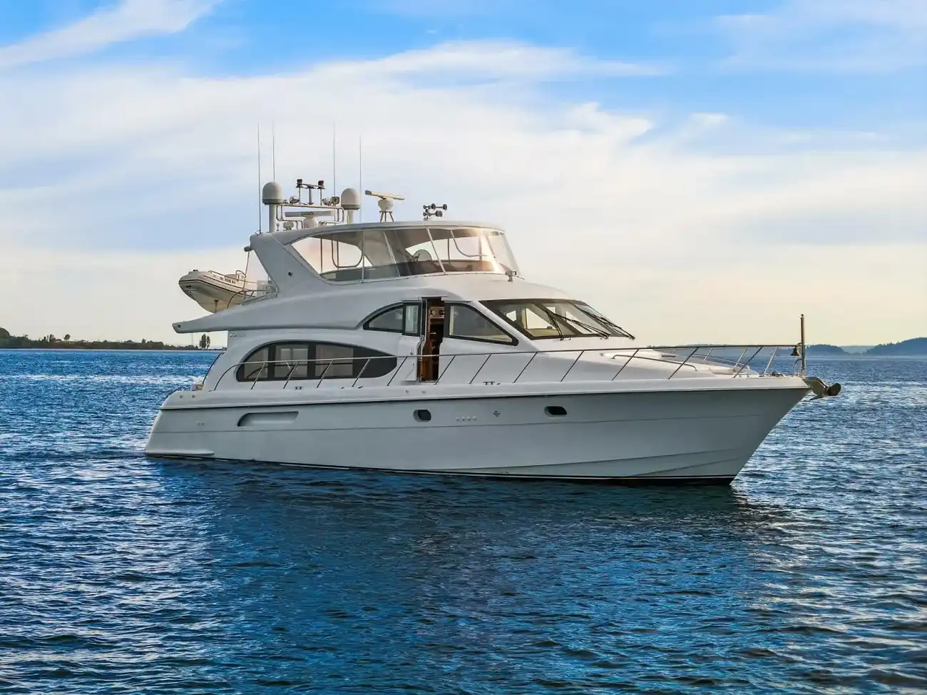 Hatteras 72 Cockpit Motor Yacht BELLISSIMO