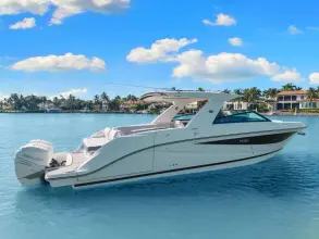 Thumbnail von Sea Ray SLX 400 z silnikiem zewnętrznym