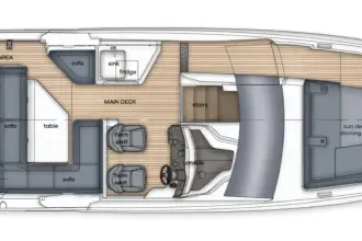 Thumbnail von Galeon 335 GTO GN335GTO Factory Stock