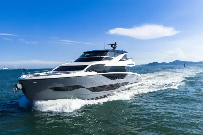 Sunseeker 	Ocean 90 Enclosed