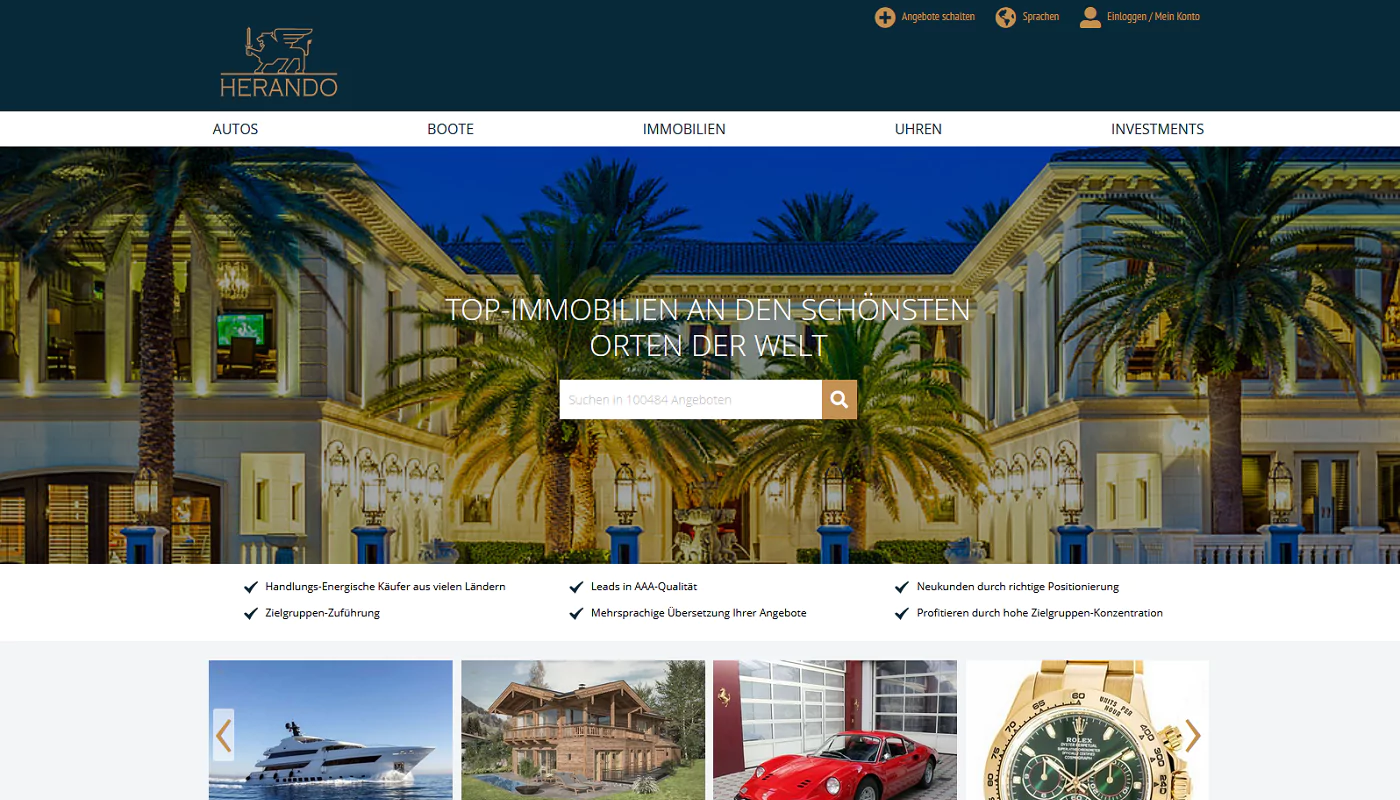 Herando Erfahrungen: 30 Jahre Luxus-Branche